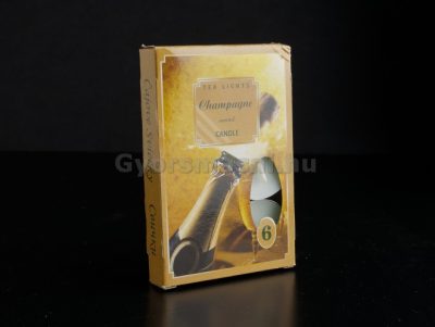 Teamécses 6 db-os Pezsgő illat