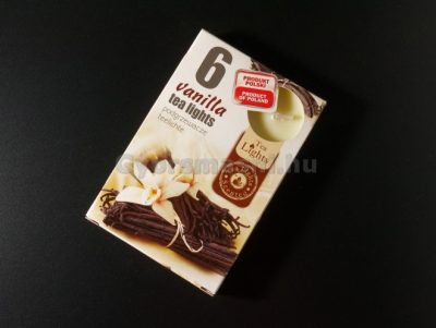 Teamécses 6 db-os Vanilia illat