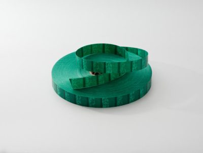 Zöld csíkos szalag 19 mm széles