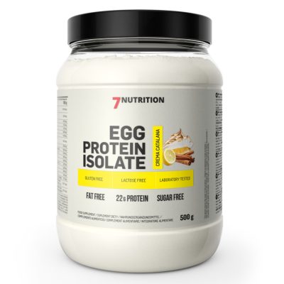 EGG PROTEIN ISOLATE 500g - Prémium Tojásfehérje Izolátum - Natúr Ízben - Tojás Fehérje Izolátum - 7Nutrition