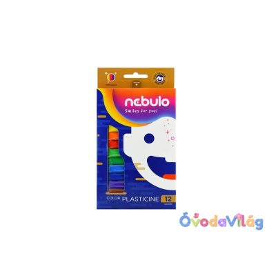 Gyurma Nebulo 12 darabos színes 200 gr. 