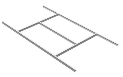 Rojaplast Base "B" szerkezeti alapelem kerti tárolókhoz