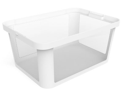 Rotho Albris 45 literes műanyag tároló doboz - fehér/átlátszó