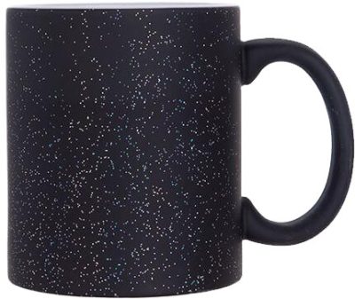 Hőre változó fényképes csillogós kerámia bögre saját képpel 3 dl