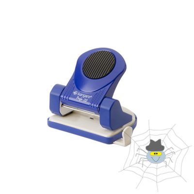 KANGARO Perfo-20 2 lyukú fém lyukasztó - 20 lap - kék