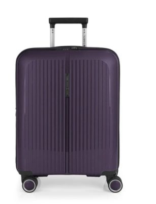 Brooklyn S lila Ryanair 55x40x20 bővíthető bőrönd, kabinbőrönd