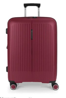 Brooklyn bordó M feladott 20kg bővíthető bőrönd