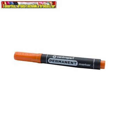 Centropen alkoholos filctoll NARANCS vastag,gömb hegy 8566 (permanent)
