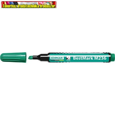 Marker Stanger M236 permanent (alkoholos) vágott piros