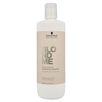 Schwarzkopf Blondme Bond Repair Nourishing intenzíven tápláló sampon szőke hajra, 1 l