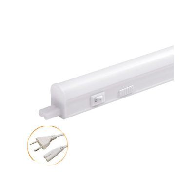 UNIVERSO T5 LED lámpa kapcsolóval és opál burával 9w 1000lm CCT.Kap IP20 585x34mm