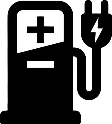 Töltésre kijelölt hely matrica