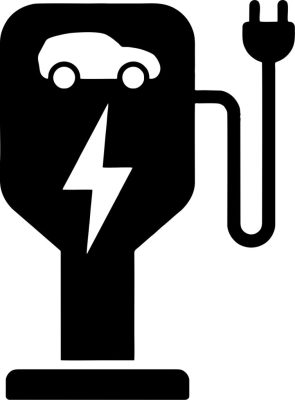 Töltőállomás matrica