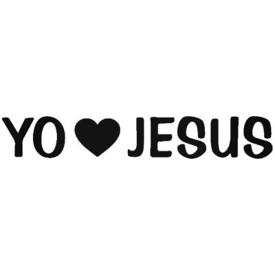 YO LOVE JESUS tuning felirat