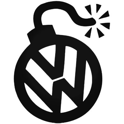 Volkswagen embléma matrica