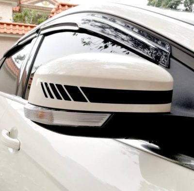 Visszapillantó tükördísz tuning matrica (2 db)