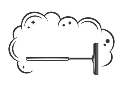 Autómosó piktogram matrica