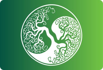 Élet fája spirituális matrica