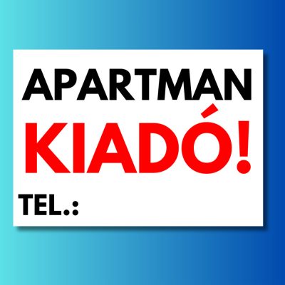 Apartman kiadó egyedi telefonszámmal