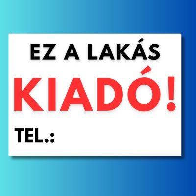 Ez a lakás kiadó egyedi