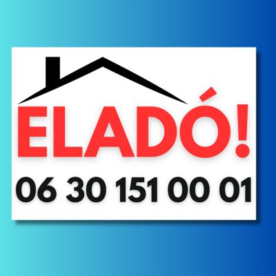 Szimpla Eladó tábla