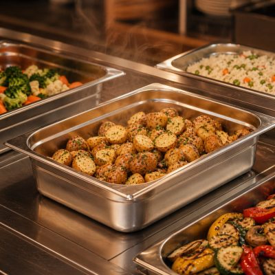 Basic Gn edény 1/2 65 mm, 3,5 literes, rozsdamentes