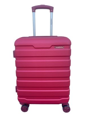 Delta piros M Ryanair 55x40x20 bőrönd, kabinbőrönd