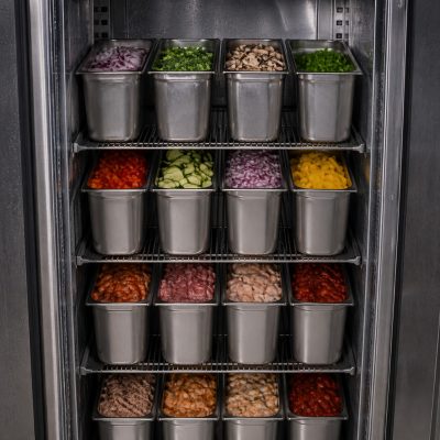 Basic GN edény 1/6 200 mm, 3,4 l, rozsdamentes