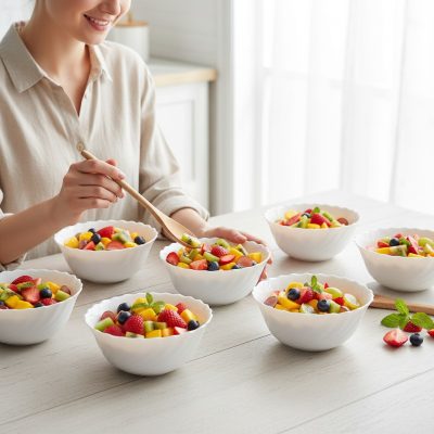 Trianon salátás tálka 0,27 liter, 12 cm, 6 db-os csomag