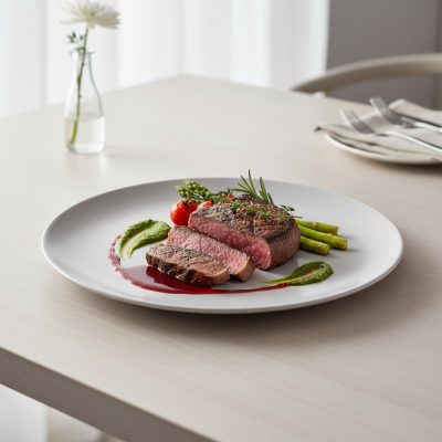 Diwali Granit 27 cm-es lapostányér 6 db-os comag szürke edzett üveg