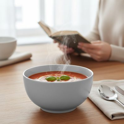 Diwali Granit tál, 14,5 cm, 750 ml, szürke, üveg