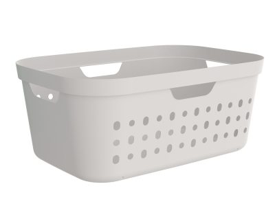 Rotho Jona műanyag szennyeskosár 39 L - fehér