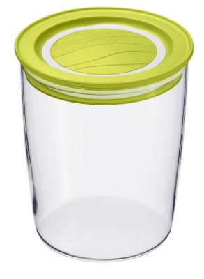 Rotho Cristallo 0,7 L műanyag ételtartó doboz - zöld