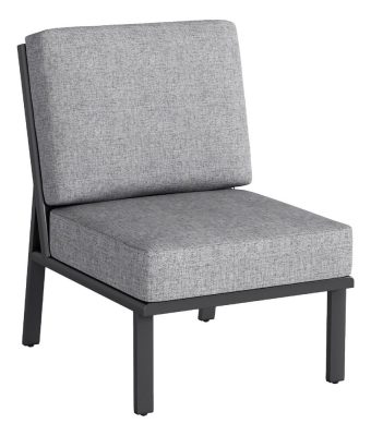 KETTLER ZENITH kültéri fotel / középső elem – matt antracit / világosszürke