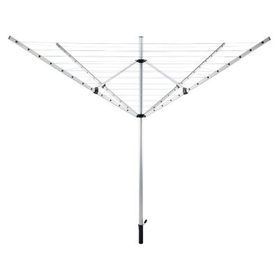 Kerti ruhaszárító, ezüst/fekete, 50 m, ROTARY NEW TYP 1