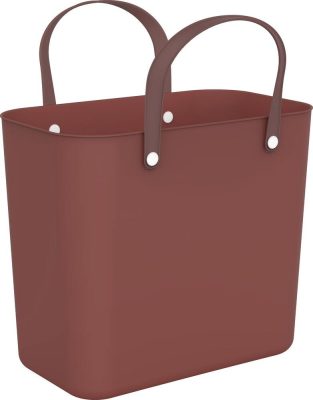 Rotho ALBULA bevásárló táska 25L – újrahasznosított műanyag, piros