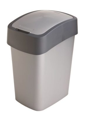 Curver FLIPBIN szemetes 25L – billenő fedeles műanyag kuka, szürke
