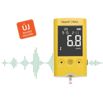 Dcont® Roll beszélő vércukormérő