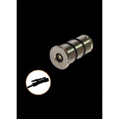 UNIVERSO Bútorba építhető lámpa DC:12v 1w 10lm 4000k IP20 Króm D14x29mm kivágás:D12mm