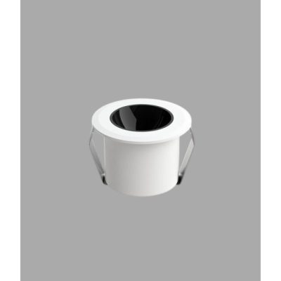 UNIVERSO Süllyesztett spot lámpa 3w 130lm 2700K-4000K.Kap RA90 26° IP20 Fehér D30x24mm kivágás:26mm 5év