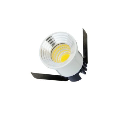 UNIVERSO Mini spot lámpatest 3w CCT.Kap 300lm 30° IP20 Ezüst D35x47mm kivágás:D28mm