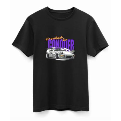 Conquer póló fekete