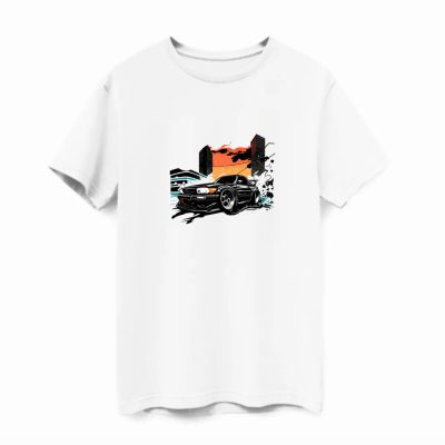 Custom classic car póló fehér