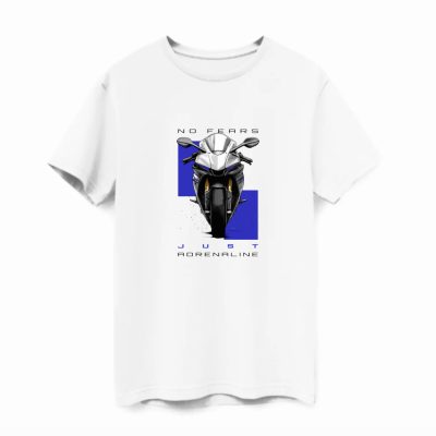 No fears póló fehér