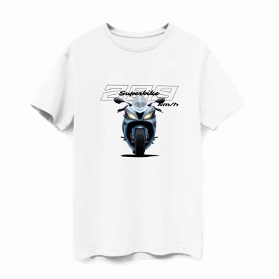 Superbike póló fehér