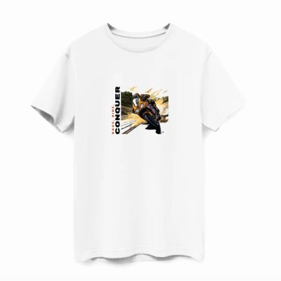 Race ride conquer póló fehér