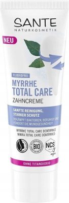 Sante Total Care Fluorid-mentes mirhás fogkrém, 75 ml