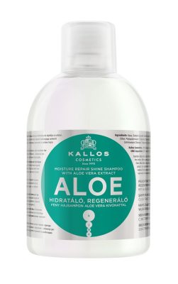 Kallos Aloe Vera hidratáló, regeneráló hajfény sampon, 1 l