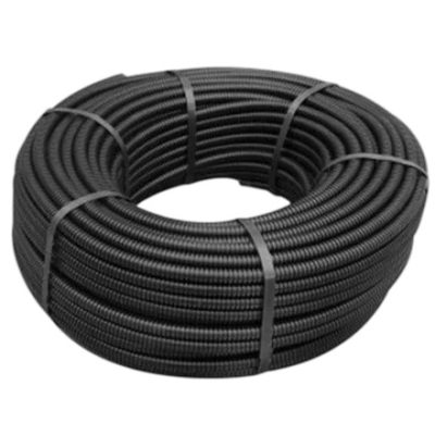 GEWISS Gégecső lépésálló 20/100m (d=14.1mm) fekete FK15 750N 2J PVC
