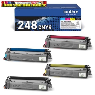 Brother TN-248 MULTIPACK ( BK+C+M+Y) EREDETI tonerek (TN248) TN248VAL